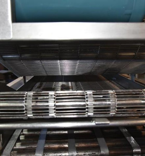 Heat &amp; Control MPFF 8‑30 Continuous Belt Fryer — 30″ × 11′ Wire Belt, Dual Zone, Propane Conversion