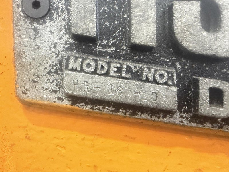 15,000 LB X 16" TISHKEN MODEL #HR-160 DOUBLE END REEL &amp; CAR: YOBRO #25253