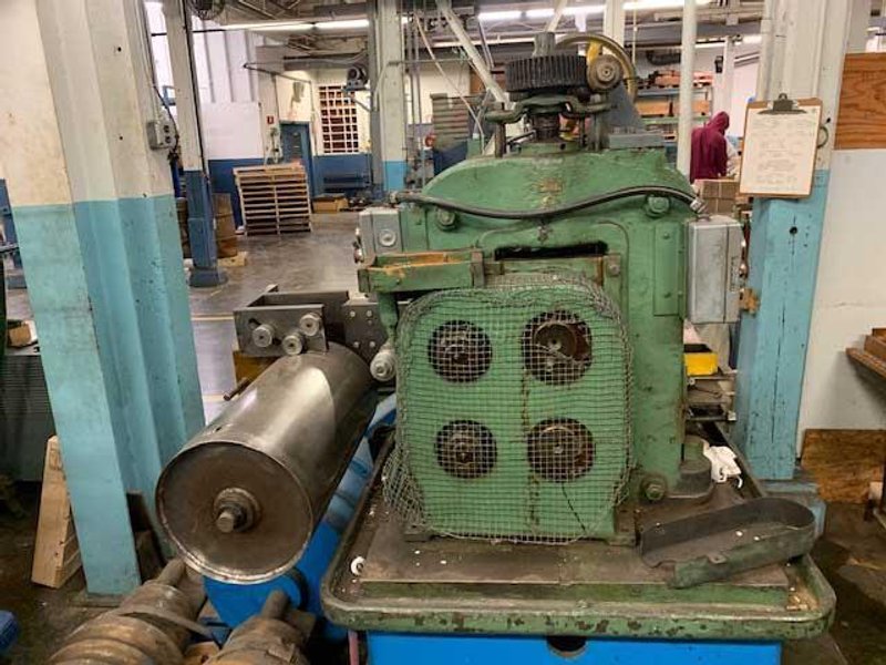 8&quot; x 8&quot;, STANDARD 2 HI, 10 HP, Handwheel Screwdown, Non Reversing Rolling Mill for Strip or Flat Wire (14021