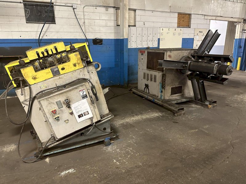 10,000 LB X 30&quot; NIAGARA RL5-30 POWERED COIL REEL UNCOILER. STOCK # 0100223