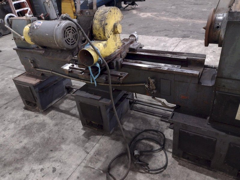 24&quot; X 80&quot; NATIONAL MODEL #24D80 HIGH SPEED GRINDING / POLISHING LATHE: STOCK #22947