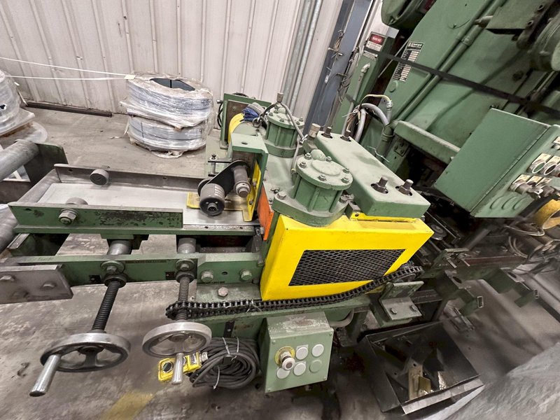 45 TON SOUTH BEND JOHNSON MODEL #45FW-AC OBI STAMPING PRESS 3” STROKE: YOBRO #24949