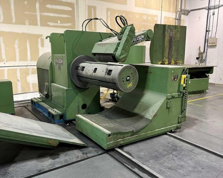 60" x 0.125" x 40,000# Paxson Cut To Length Line STOCK# 4233