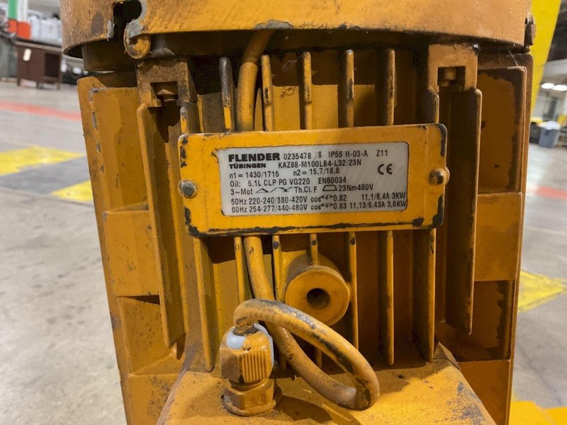 NEUERO GEDI Part# 3277 MOBILE VEHICLE LIFT 20 TON VEHICLE LIFT USED