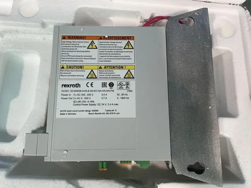 Bosch Rexroth Indradrive Cs Compact Converter Servo Drive Unit - R911328445