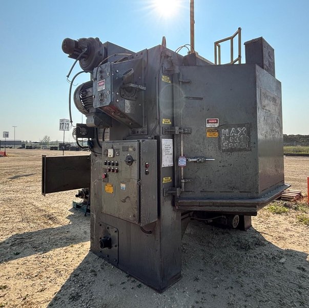 72” TABLE PANGBORN MODEL 6LK-7 ROTOBLAST SHOT BLAST MACHINE: YOBRO #24410