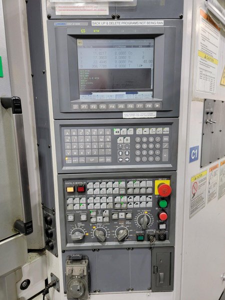 OKUMA "Space Center" Model MA-400HA CNC Horizontal Machining Center, New 2003.