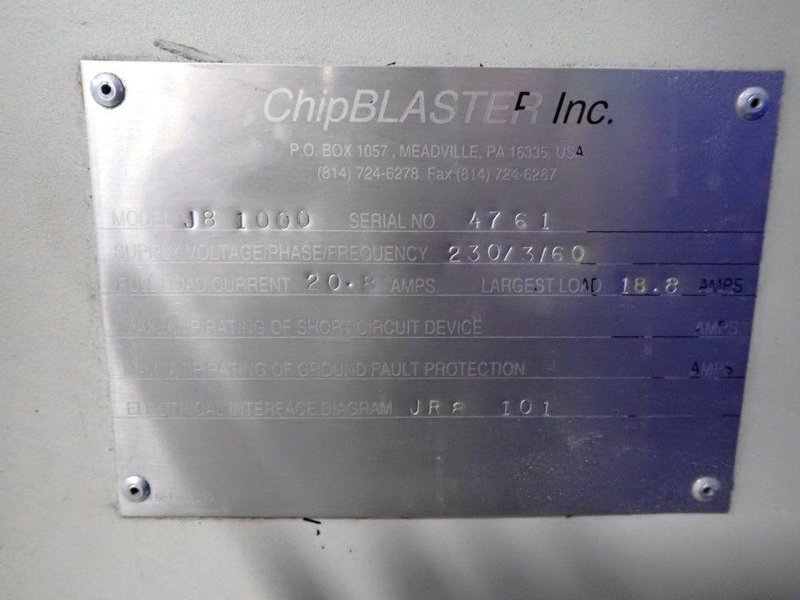 HIGH PRESSURE COOLING SYSTEM  -  J8 1000