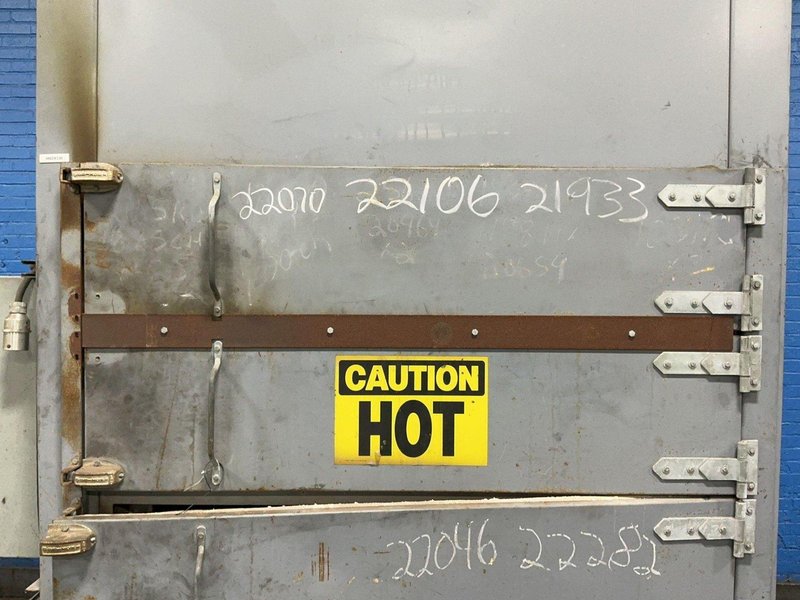 LEWCO, INC. 800 DEG FAHRENHEIT, TWO 52”X34”X24” OVENS HEAT-PRO NFPA CLASS B OVEN  -  CB8ETH-48-18-48