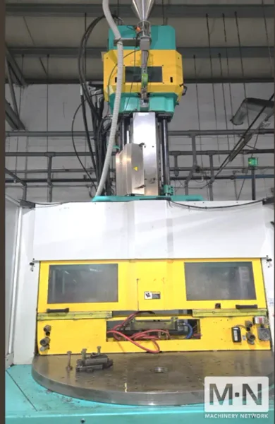 220 TON 16 OZ ARBURG MODEL 1500T-2000-800 VERTICAL CLAMP AND INJECTION MACHINE MFG 2015 ** LOW HOURS