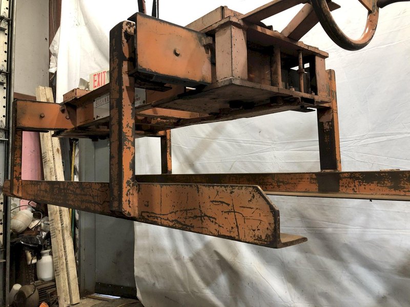 6000 LB X 84" S 30-64" WIDE BUSHMAN ADJUSTABLE SHEET LIFTER STOCK#3531