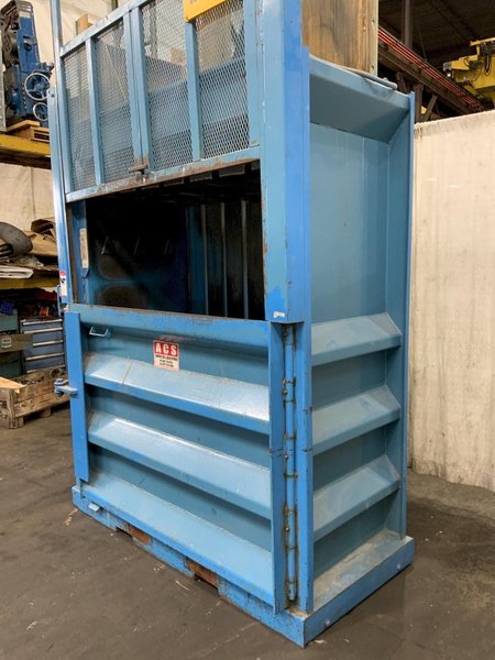 TL INDUSTRIES MODEL TVB60S VERTICAL CARDBOARD BALER: STOCK #81528