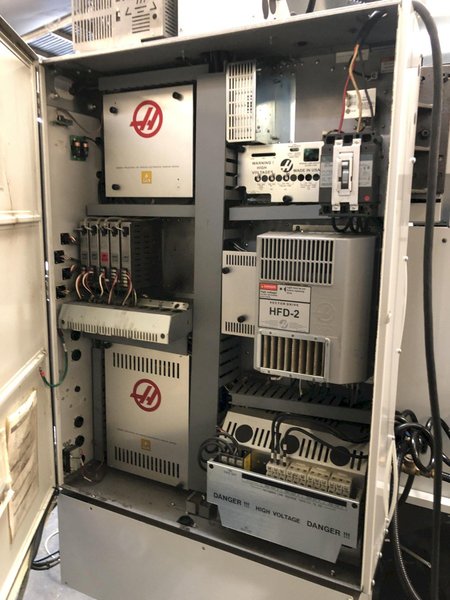 Haas VF-2TR VMC 2011 Haas TR160 5th Axis Rotary Table Coolant Tank, Chip Auger