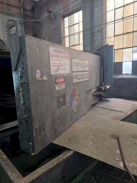 96" TABLE x 30" HIGH PROCECO MODEL #96-30-S ROTARY TABLE PARTS WASHER: YOBRO #26026