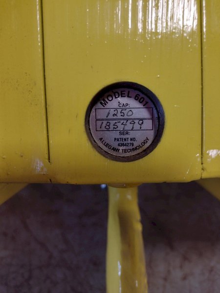 2,000 LB ALLEGANY TECHNOLOGY MODEL #CM-2K CHECKMATE DIGITAL CRANE SCALE: STOCK 16701