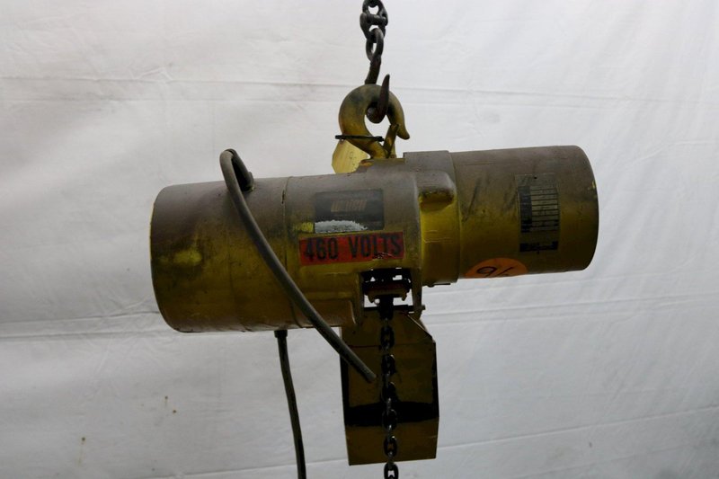 1/4 TON BUDGIT ELECTRIC POWERED CHAIN HOIST : STOCK #11993