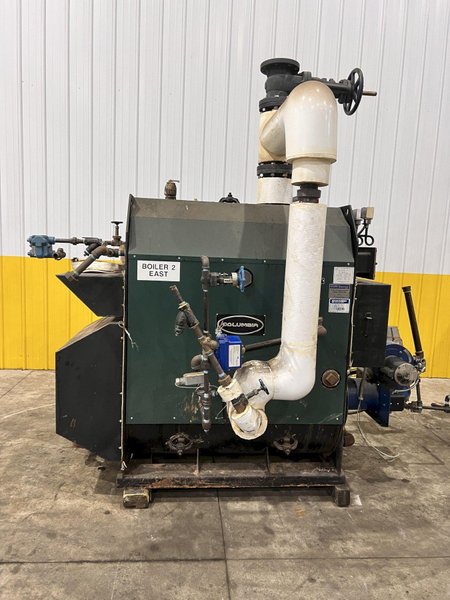 40 HP COLUMBIA MODEL MPH-40 GAS FIRED BOILER: STOCK #22542