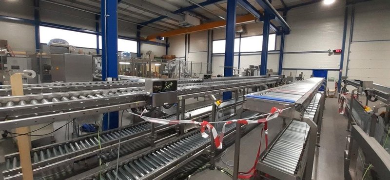 Pattyn Case Packing &amp; Palletizing Line – 2022 – Includes Inserter, Filler, Closer &amp; Conveyors