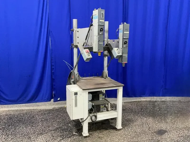 BRANSON 23” X 32” 2 HEAD ULTRASONIC WELDER