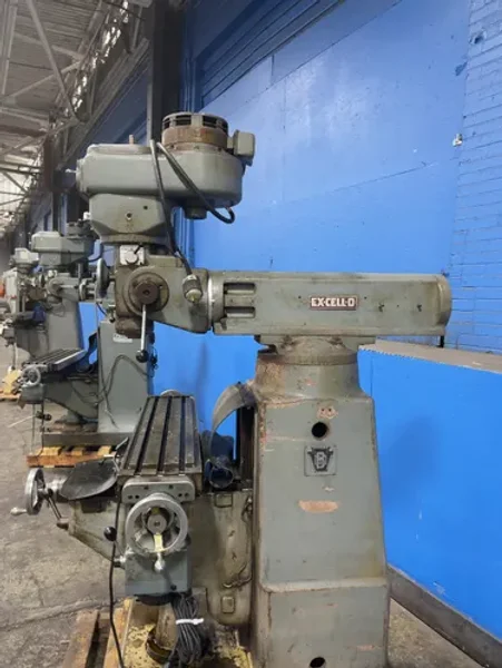 EX-CELL-O 42” X 9” VERTICAL MILL