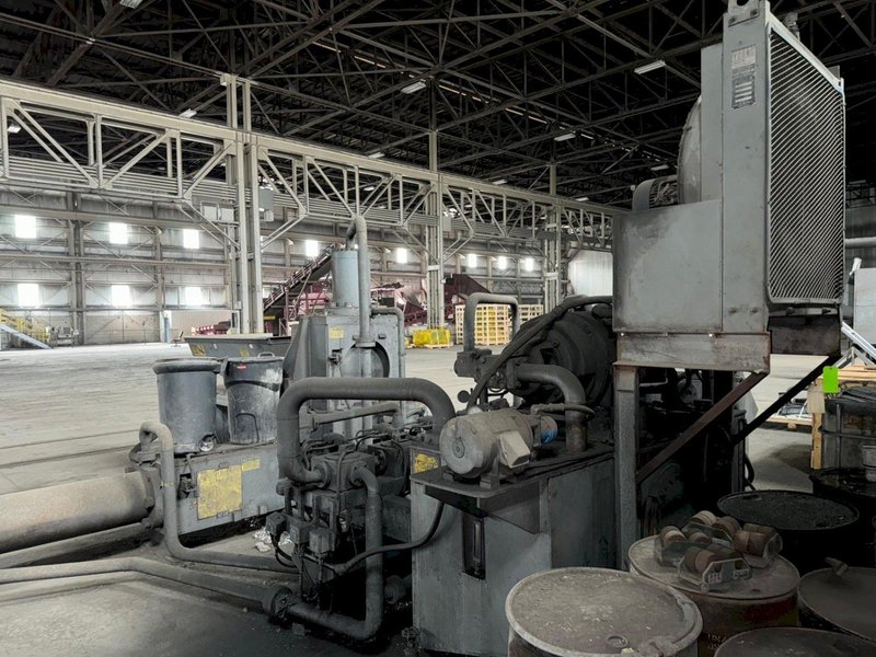 HARRIS TGS-57 METAL BALER/BRIQUETTER. STOCK # 0997024