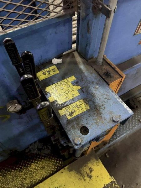 20,000 LBS X 54" X 36" BRANER COIL UPENDER. STOCK # 0435126