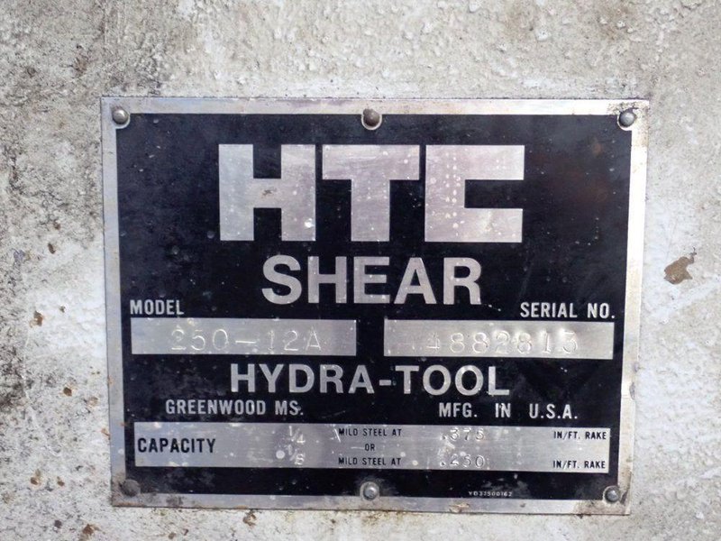 HTC / HYDRA-TOOL 146" OPENING SHEAR  -  250-12A