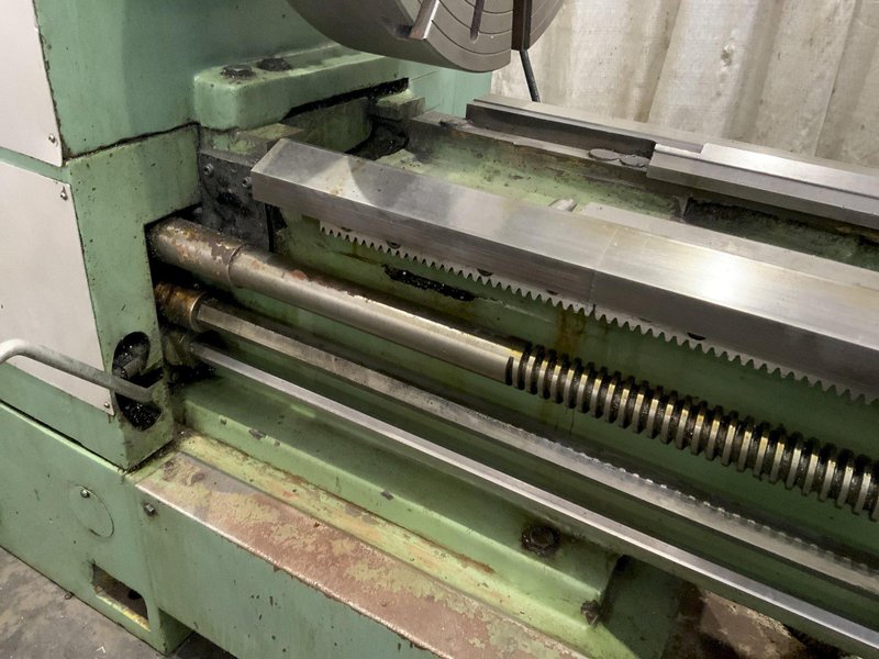 32" X 120" TIME MASTER GAP BED ENGINE LATHE: STOCK #80209