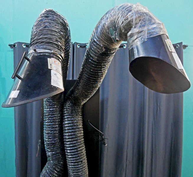 Ace Industrial Products 1,100 CFM Heavy Duty Mobile Fume Extractor, 73-800