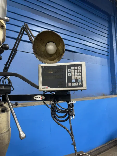 BRIDGEPORT 42” X 9” VERTICAL MILL
