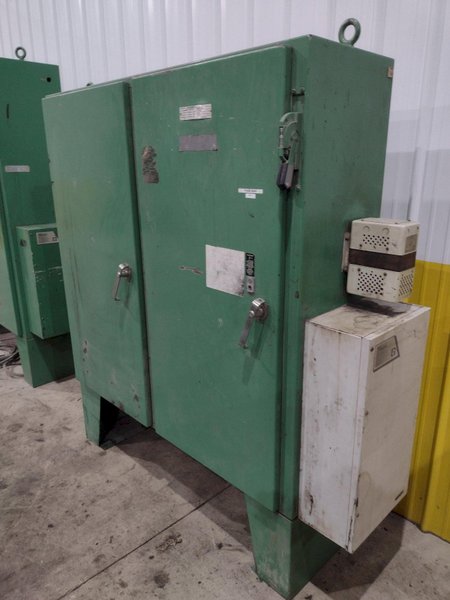 16 STAND X 4&quot; x 36&quot; WIDE R-PANEL ASC ROLLFORMER LINE WITH REEL &amp; CUT OFF, BECK CONTROLS: STOCK 21176