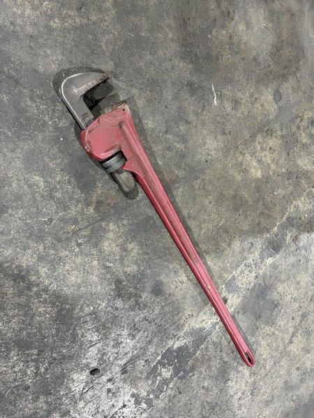 48” PITTSBURGH PIPE WRENCH STOCK #15777