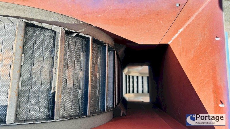 Goessling 90° Up / Elevating / Z Conveyor  |  Screw / Bolt / Material Conveyor