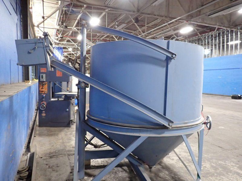 RUEMELIN MFG CO 60" X 60" X 35" BLAST CABINET  -  HOOD