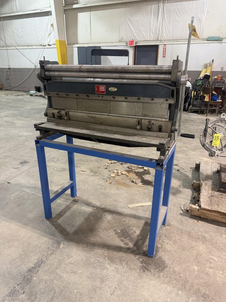 40" WELBILT HAND PRESS BRAKE &amp; SHEET ROLLER: YOBRO #25208