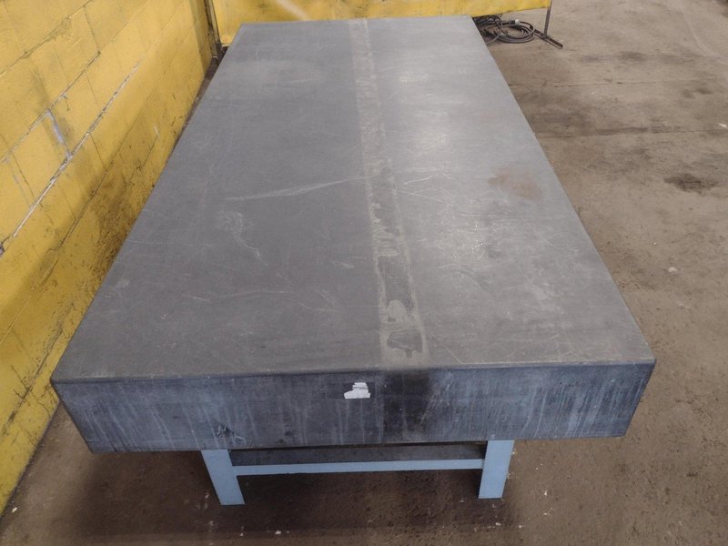 8&#039; X 4&#039; X 10&quot; CHALLENGE PRECISION LAYOUT INSPECTION GRANITE TABLE: STOCK #23792