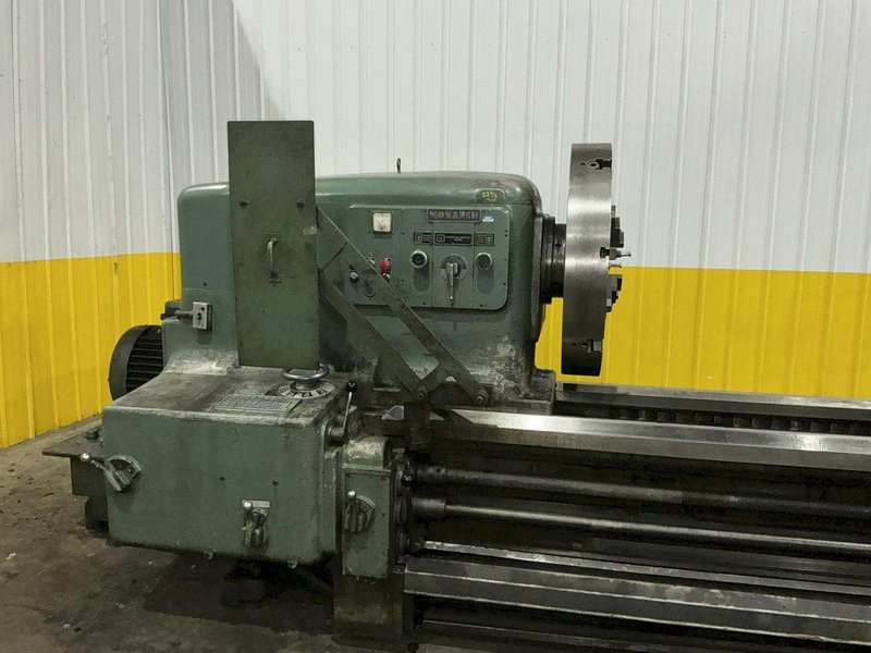 44" X 252" MONARCH MODEL #4025-31X252 HEAVY DUTY ENGINE LATHE: YOBRO #24974
