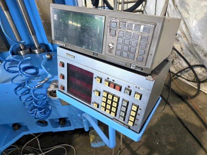 4" NOMURA MODEL #P-100WP TABLE TYPE HORIZONTAL BORING MILL : YOBRO 25968