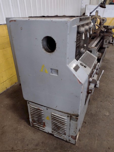 22" X 157" TARNOW MODEL TUJ 50M GAP BED ENGINE LATHE, 3.5" HOLE: STOCK 17547