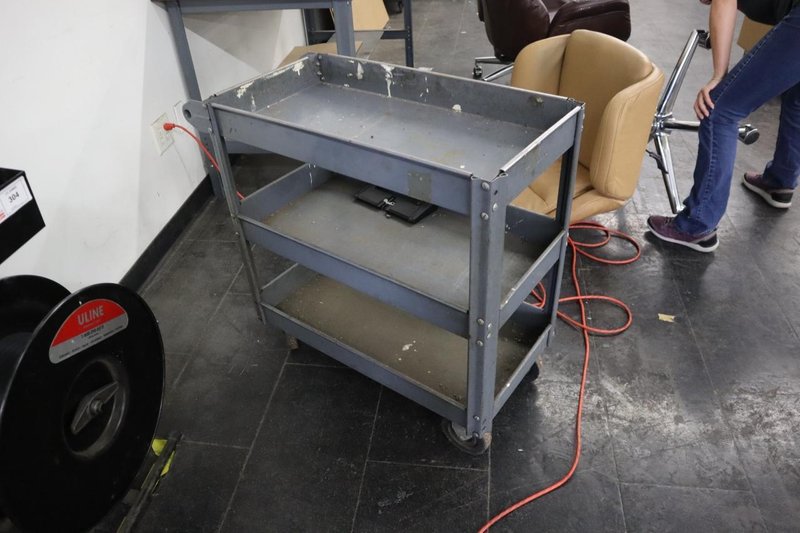 Metal Cart- Auction Item