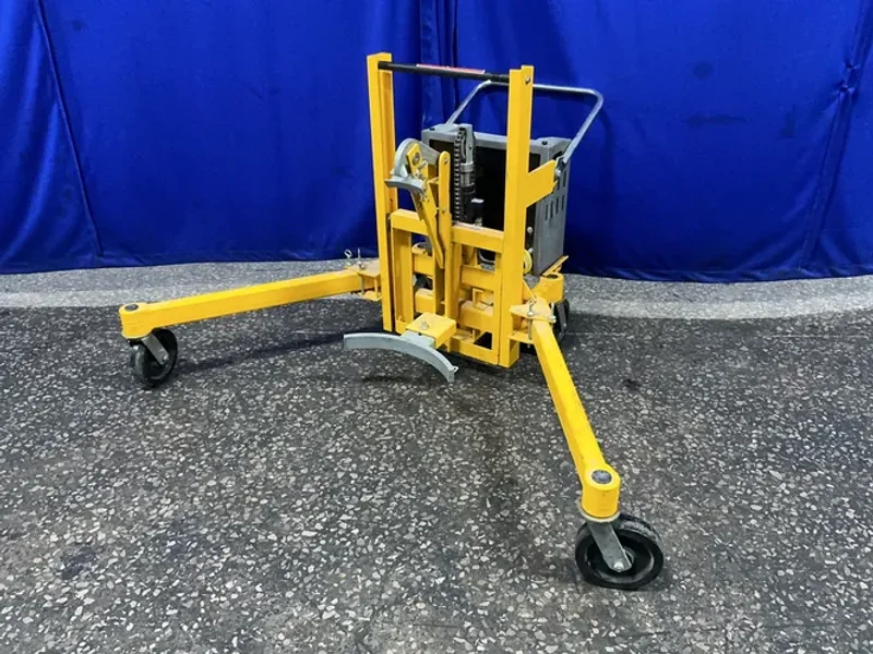 Vestil 1500 Lbs Hydraulic Drum Transporter  -  Dcr-880-h-dc