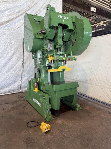 75 TON MINSTER # 7 BACK GEARED OBI PRESS. STOCK # 1218825.