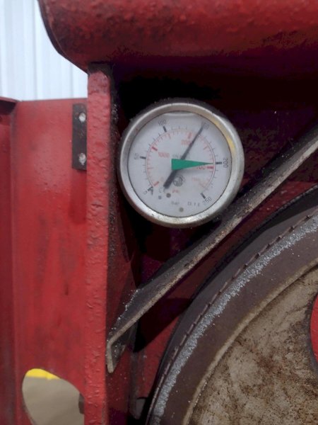 14" X 20.5" BOMAR MODEL #SL-520 SEMI-AUTOMATIC DUAL POST HORIZONTAL BAND SAW, 2003: STOCK #19577