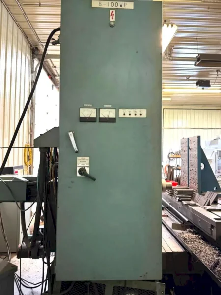4" NOMURA MODEL #B-100WP TABLE TYPE HORIZONTAL BORING MILL: YOBRO #25193