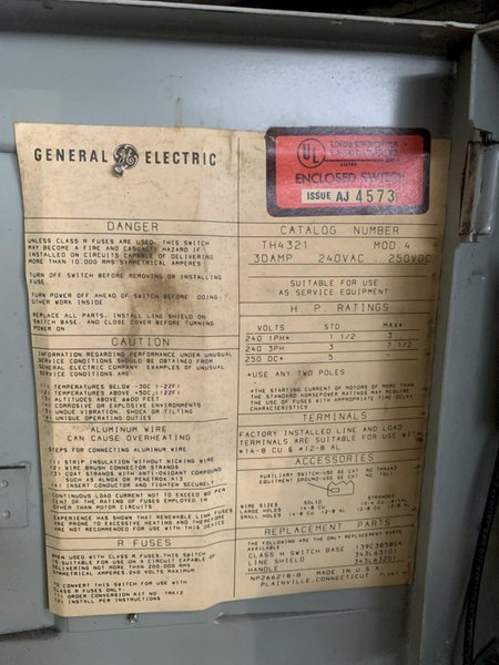 6&quot; X 18&quot; HARDINGE MODEL DSM59 SHOP LATHE. STOCK # 0746623.