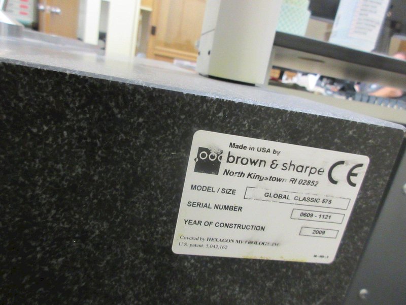 Brown &amp; Sharpe Global Classic (CMM) Coordinate Measuring Machine - Auction Item