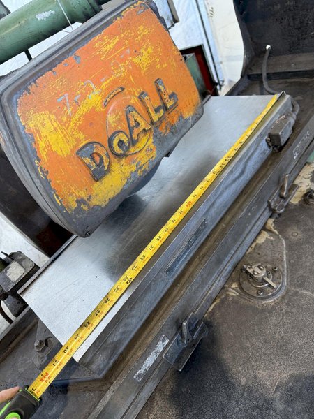 10" X 30" DOALL MODEL HL-1030 HYDRAULIC SURFACE GRINDER. STOCK # 1111525.