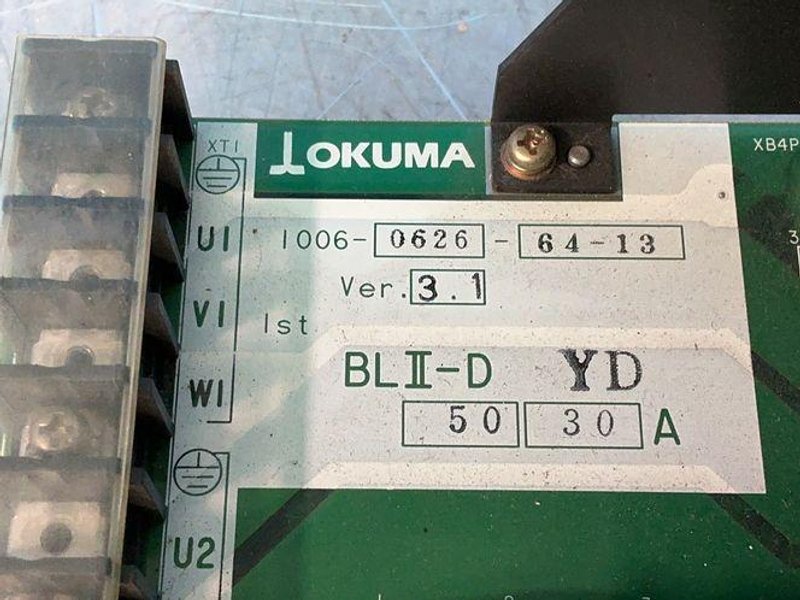 OKUMA BLII-D YD SERVO DRIVE  -  1006-0626-64-13 / BLII-D 5030A