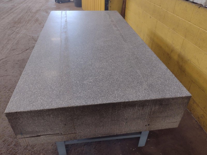 8&#039; X 4&#039; X 14&quot; CHALLENGE PRECISION LAYOUT INSPECTION GRANITE TABLE: STOCK #23790