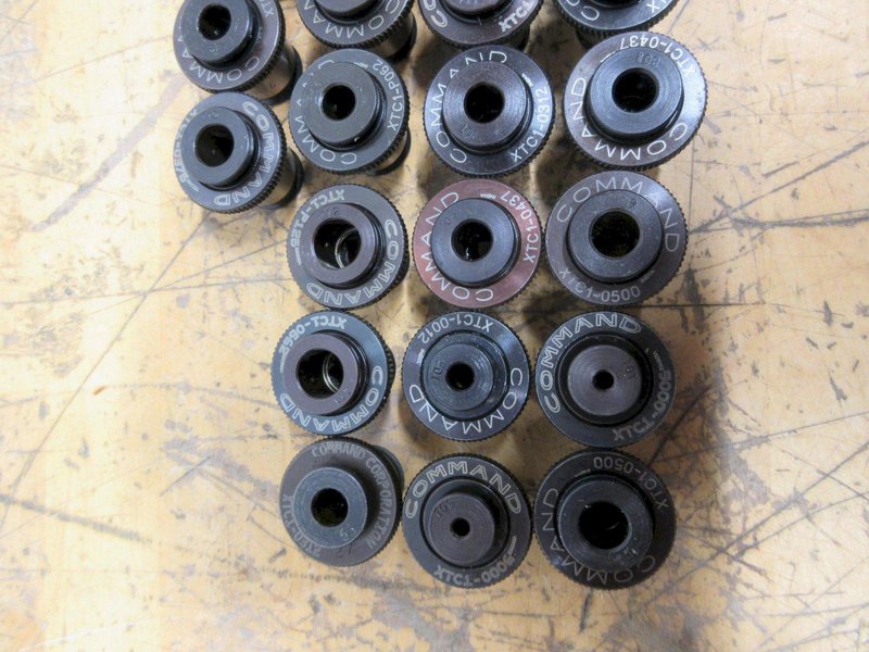 Command XTC1 Tap Collets, (24pcs) Assorted Sizes- Auction Item